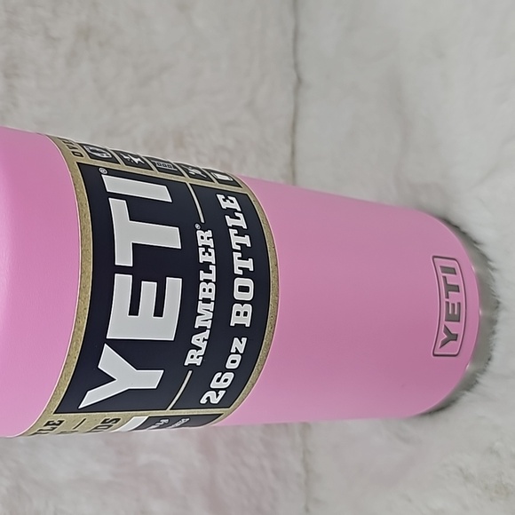 YETI Rambler 26 oz Water Bottle with Straw Cap - Power Pink - Picture 2 of 6